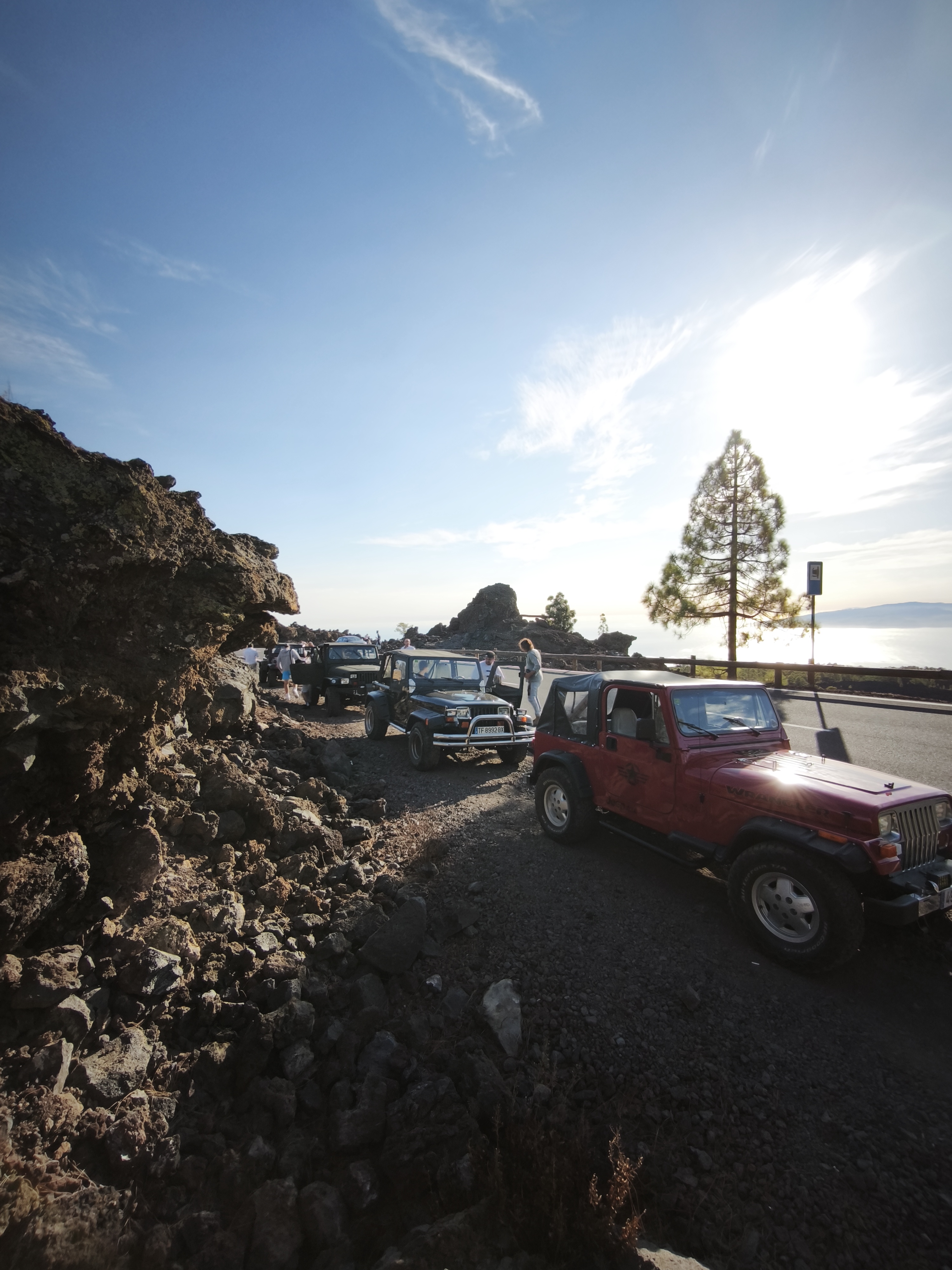Jeep Wrangler durante la expedición Soul Jeep